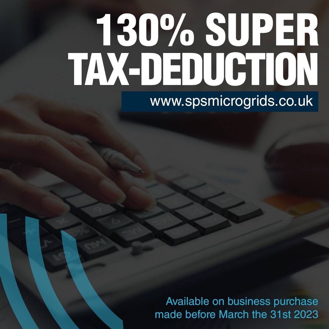 SPS Microgrids on Twitter "130 SUPER TAXDEDUCTION Available on business purchase made before