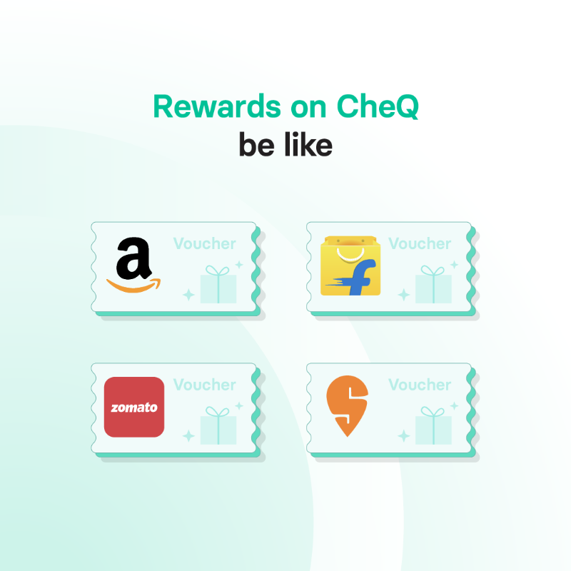 CheQ_One's tweet photo. Download CheQ & get #AsliRewards on paying your credit bills.
Which one's your favourite? ๐