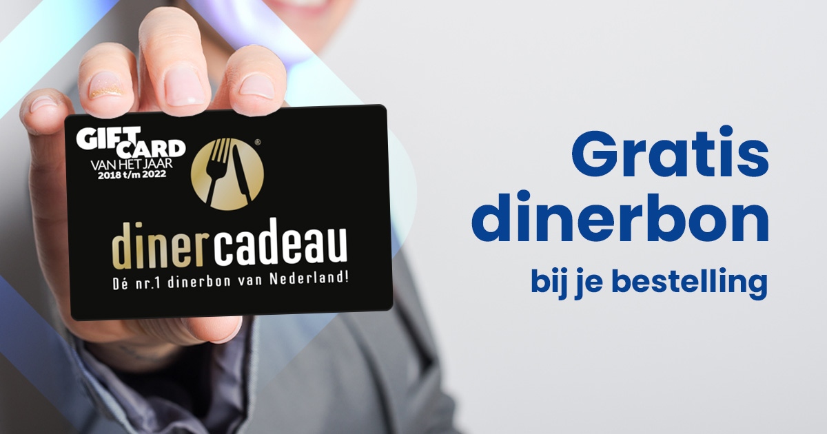 Speciaal voor jou hebben wij een gratis dinerbon bij je bestelling vanaf €500,-. Hoe groter je order, hoe hoger de waarde van je dinerbon! 

Benieuwd? Klik hier: vanhelden.nl/actie-cadeaubon

#dinercadeau #cadeaubon #actie #vanhelden #relatiegeschenken #cadeau #geschenk
