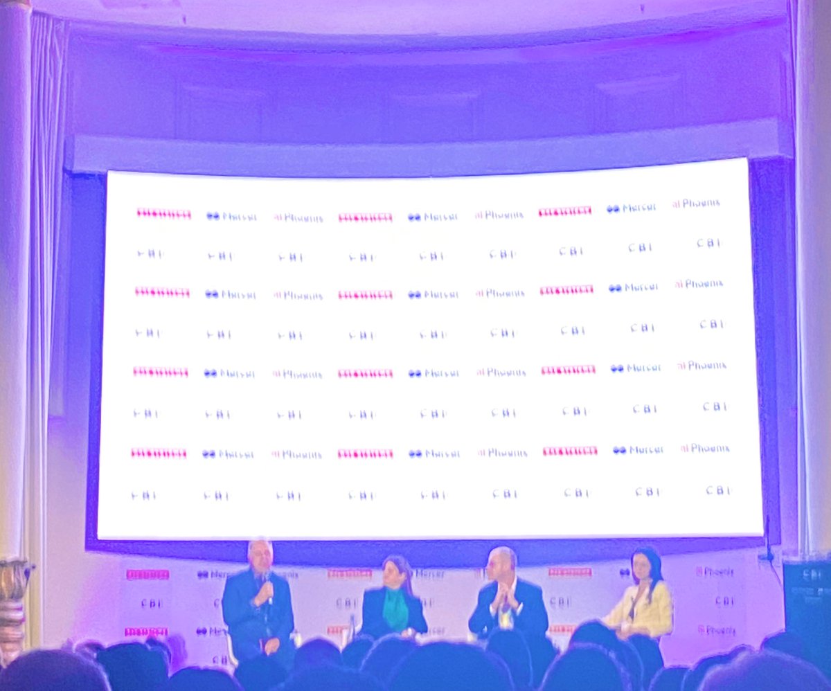 ‘First time we have five generations in the workplace - the oldest Gen Zer turns 26 this year’ 

Good point on @lizzzburden panel on reskilling at @CBItweets future of workforce 👷‍♂️🏗⛩🏢 #futureofwork23