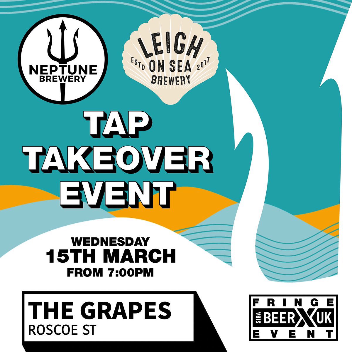 Neptune Brewery (@neptunebrewery) on Twitter photo 𝗪𝗲𝗱 𝟭𝟱
▪️<a href="/SIBA_BeerX/">SIBA BeerX</a> (discover our beers on the bar)
▪️ Tap Takeover with <a href="/LoSBrewery/">Leigh on Sea Brewery</a> at <a href="/LiverpoolGrapes/">The Grapes</a> • 7pm • Free entry
𝗧𝗵𝘂 𝟭𝟲
▪️<a href="/SIBANational/">SIBA</a> Beer X (discover our beers on the bar)
So…which events will we see you at? 👀 𝗪𝗲𝗱 𝟭𝟱
▪️<a href="/SIBA_BeerX/">SIBA BeerX</a> (discover our beers on the bar)
▪️ Tap Takeover with <a href="/LoSBrewery/">Leigh on Sea Brewery</a> at <a href="/LiverpoolGrapes/">The Grapes</a> • 7pm • Free entry
𝗧𝗵𝘂 𝟭𝟲
▪️<a href="/SIBANational/">SIBA</a> Beer X (discover our beers on the bar)
So…which events will we see you at? 👀