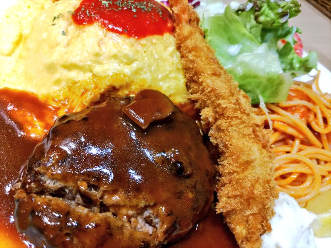 TL死んでるのでじゅらくの大人様ランチ貼る。 