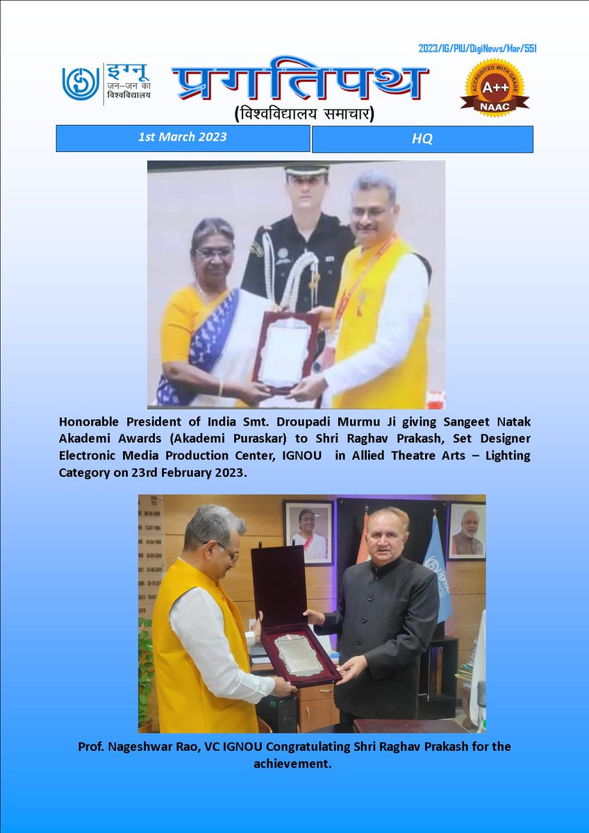 IGNOU (@officialignou) on Twitter photo 