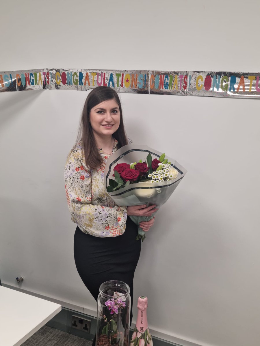 One proud moment to say congratulations to my first ever trainee at Amnesty as Martina qualifies as a solicitor. Martina exemplifies all the qualities of a truly dedicated and hardworking trainee and I couldn't be more proud. Did I also say she has higher rights of audience?...