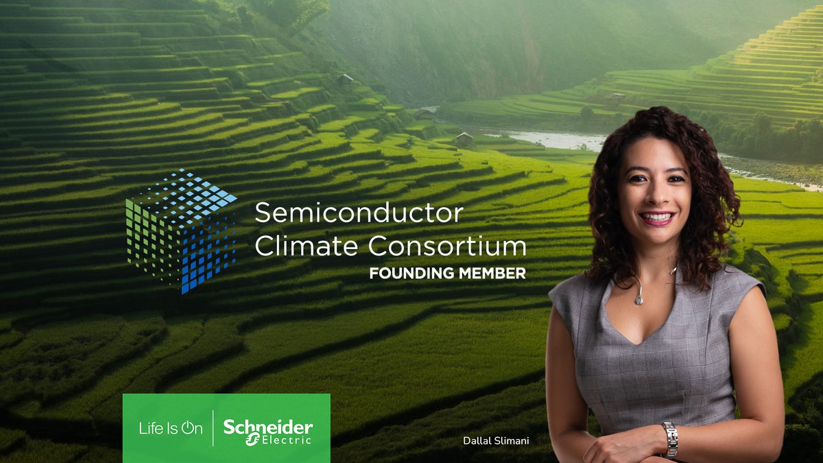 SchneiderElec's tweet image. Pleased that Dallal Slimani was elected to the Semiconductor Climate Consortium governing council – ready to reduce GHGs together! #sustainability #climateprogress

Check here: spr.ly/60193QhkB