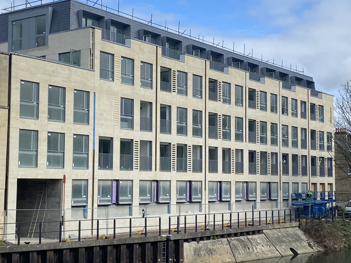 Nearly there at Bath Leat for Lifestory. ⁦<a href="/AlecFrenchArchs/">Alec French Architects</a>⁩