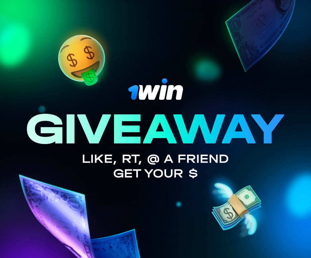 💸 50$ #giveaway  
🚀 Like, RT, Follow ❤️🔁📌
🎁 Tag @ 1 friend in comments 
🏆 Winners will get LIKE n rewarded DM 
👌 No @ public pages | no @ other participants | no @ ur account

To get more chances like❤️our previous posts😎

🔗cutt.ly/N8xscAE | #1win | #Giveaways