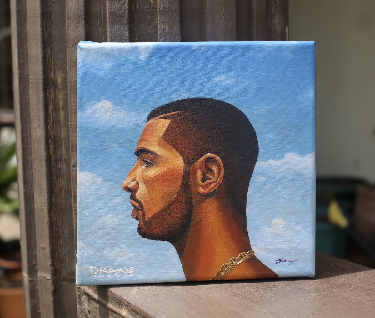 NkhonoPromise's tweet photo. Hey guys! I’m selling this commissioned piece I made for 20k. Dm if interested :) Please retweet! https://t.co/sP5zEVNho0
