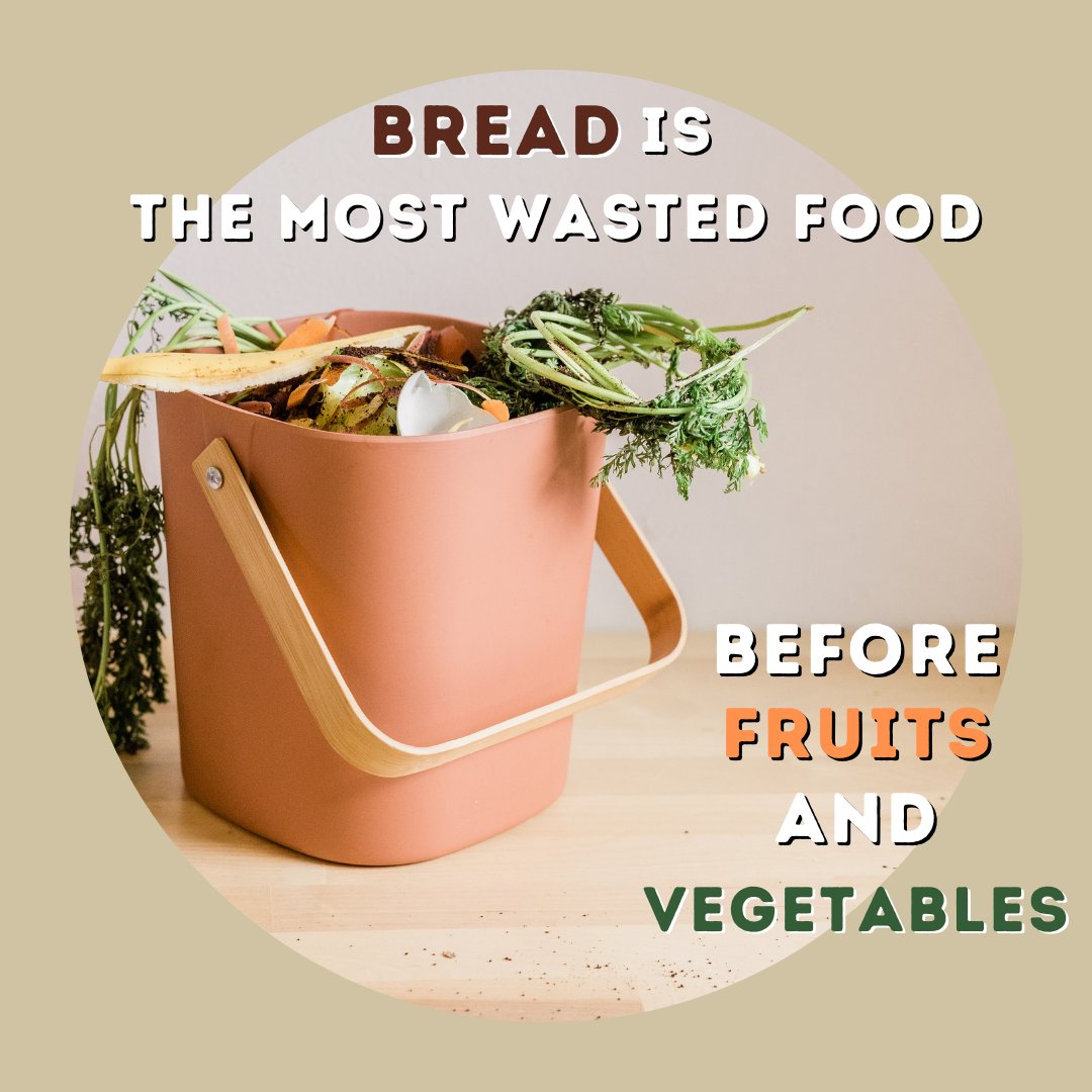 🥦Today is National Stop Food Waste Day!

🚮In Ireland, every year, on average a household produces about 130 kg of food waste or 48 kg per person (that’s nearly half the weight of a full brown bin).