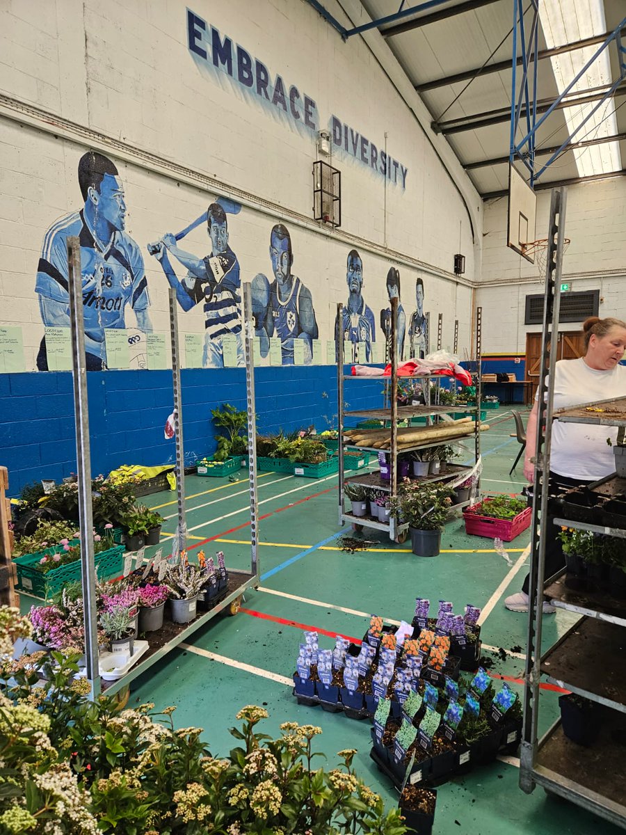 BCFRC1's tweet image. It's all go in @trinitycomp1  today Louise dropped up to collect equipment, plants and tools all needed for #BetterBallymunDay2023 coming up this Friday 10-1pm if you're in the area pop on over to us we'd love a #DigOut 🌻🧹😀