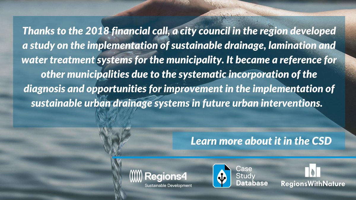 Regions4SD's tweet photo. March’s #CaseStudyOfTheMonth: @Gob_eus's
Local Innovation Calls‼️

With the #UNWaterConference 🇺🇳 coming,  this project's a key example of promotion of #CleanWater and #Sanitation 💧 and #LocalizationOfSDGs

Read about it in the #CSD at https://t.co/OGcLG9koDY https://t.co/ZpnJvidbg1