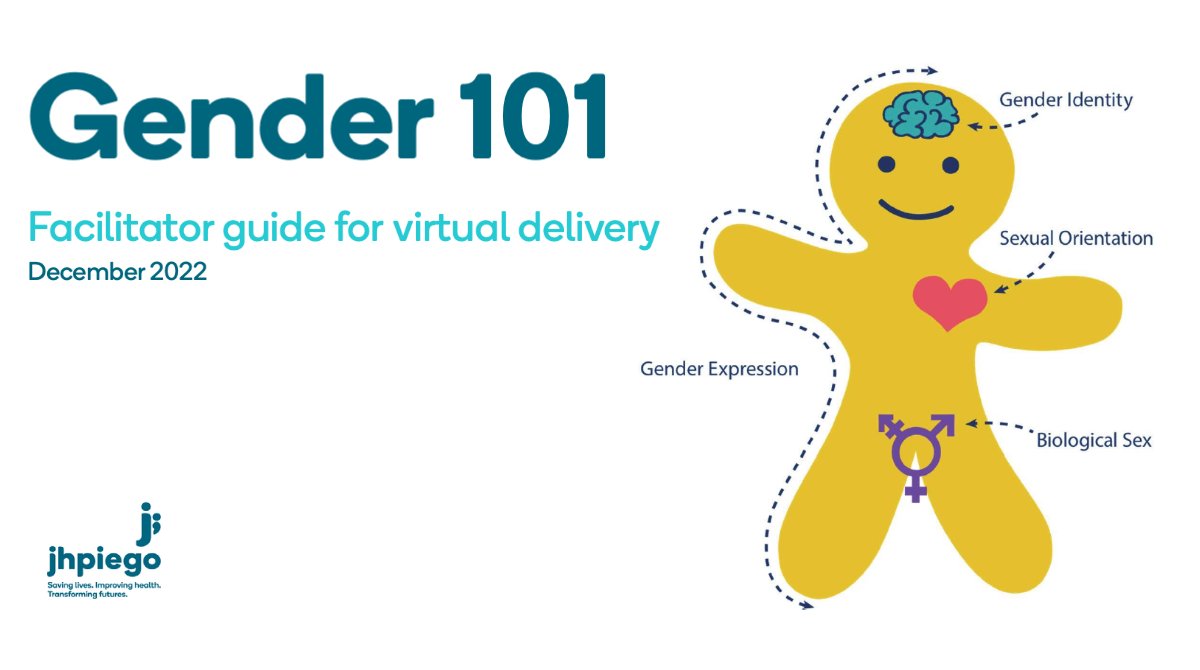 For the 1st time, the Gender 101 Facilitator Guide for Virtual Delivery is available to all! Its 14 flexible and adaptable sessions can help sensitize staff and build skills to integrate #Gender into health programming. Download it here: bit.ly/3SANYwS