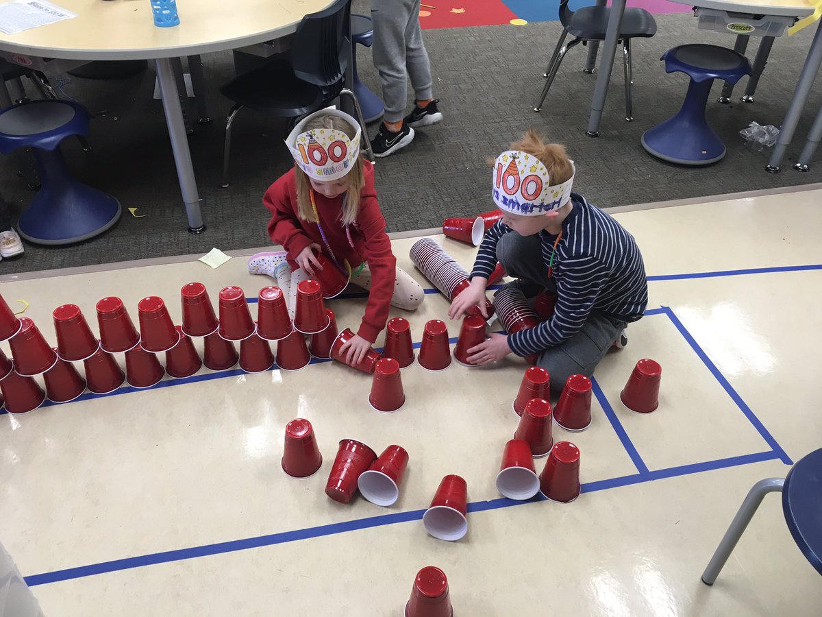 GleasonLakeWPS's tweet photo. Kindergarten loved celebrating the 100th day! https://t.co/LxIEgm7slU