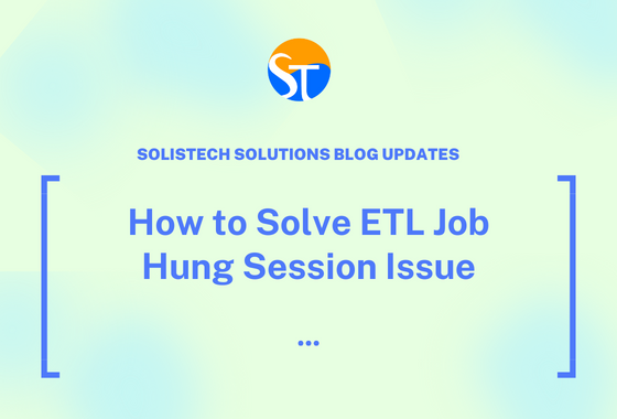 Solistech's tweet photo. See how to Solve ETL Job Hung Session Issue in Solistech Solutions's latest blog post:
https://t.co/xynNLCLP8M
.
.
.
#OracleSupport #OracleEBS #DatabaseSupport #ERP #OracleAppsTechnical #ManagedServices #oracleapplications #OracleServices https://t.co/pONW74Jj4H