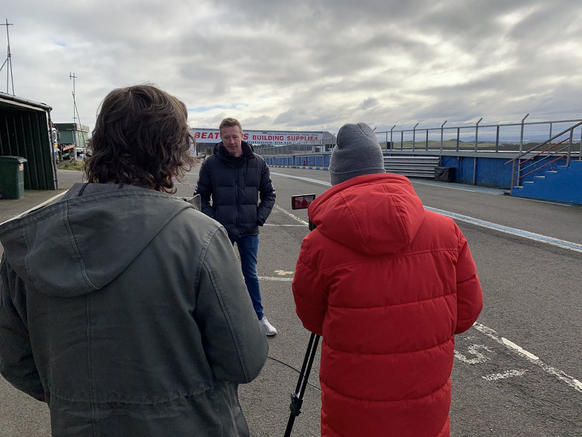 Epic morning <a href="/krcircuit/">Knockhill Circuit</a> Getting to do some media work interviewing <a href="/gordonshedden/">Gordon Shedden</a> and <a href="/frontrowjoe/">Joe Tanner</a>. Thanks All for there time 👍