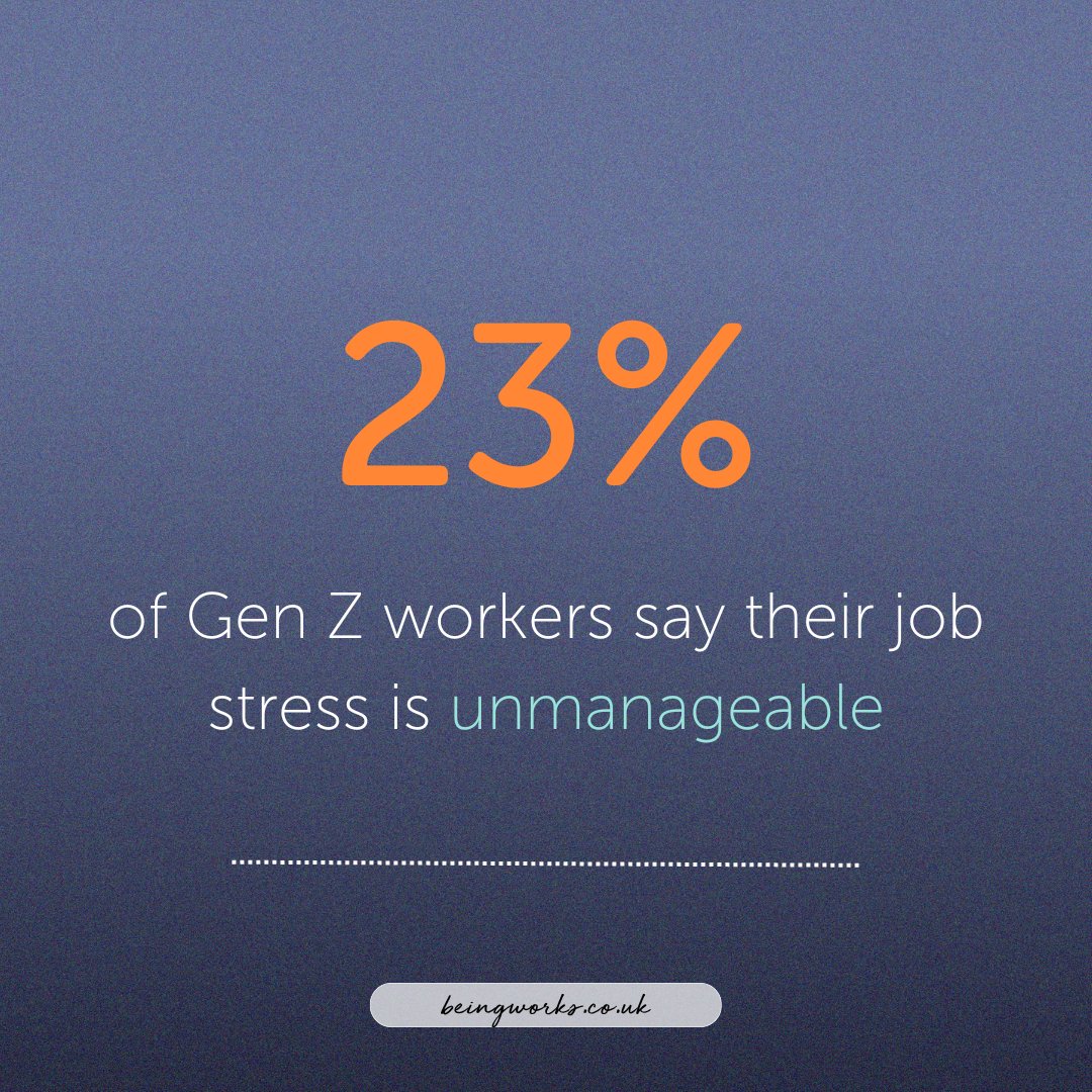 beingworks's tweet photo. According to an article by BBC work in progress, stress is impacting individuals interpersonal relationships, where Gen Z workers are becoming disengaged because of it.

So, what can employers be doing right now?👇️

https://t.co/hZezcfLdDt

#mentalhealth  #costofliving https://t.co/cdDsUfjiPd