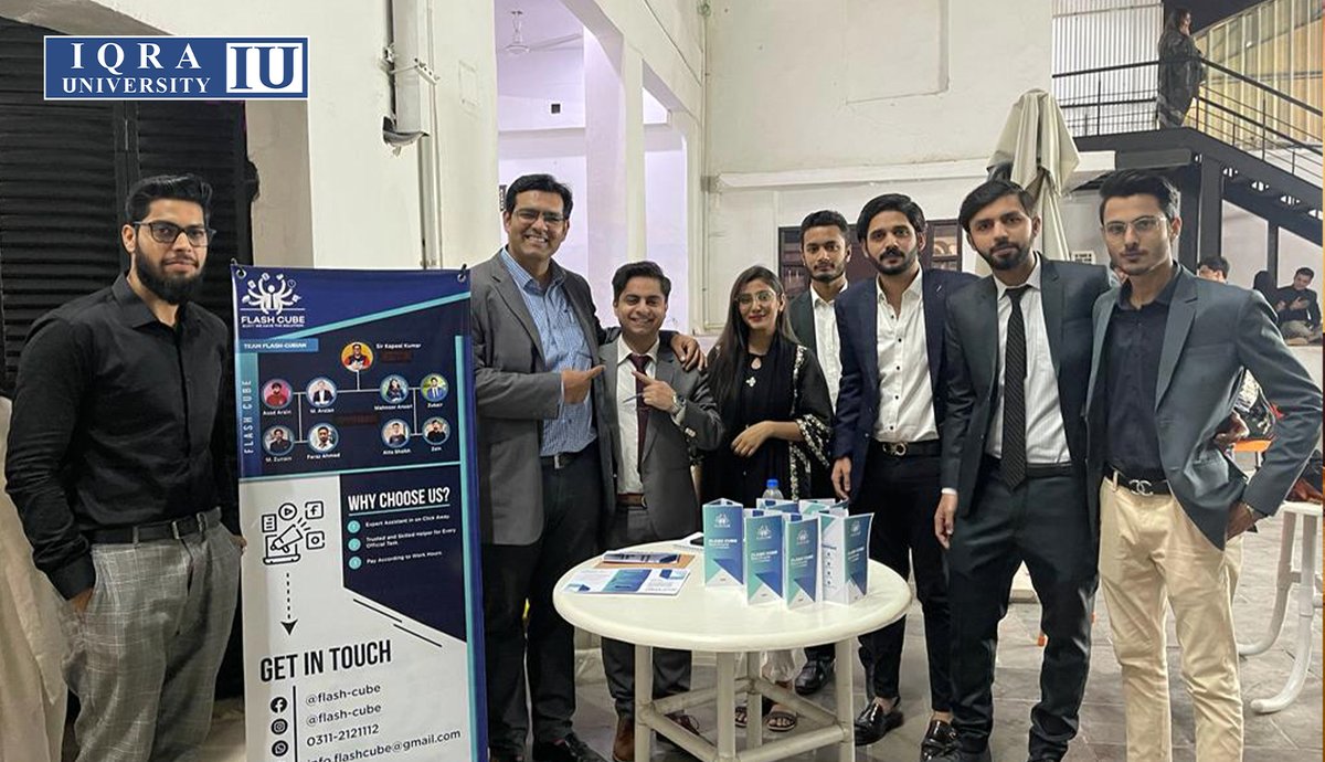 IqraUniOfficial's tweet image. Iqra University’s class of Introduction to entrepreneurship hosted a Startup Display and Pitch Deck Presentations, where students showcased their unique startup concepts.

#StartupProject #StartupDisplay #Entrepreneurship #IqraUniversity