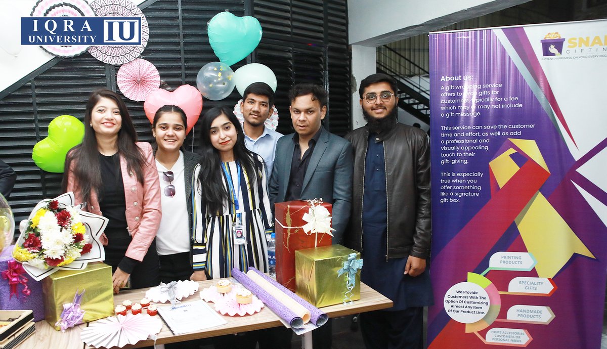 IqraUniOfficial's tweet image. Iqra University’s class of Introduction to entrepreneurship hosted a Startup Display and Pitch Deck Presentations, where students showcased their unique startup concepts.

#StartupProject #StartupDisplay #Entrepreneurship #IqraUniversity