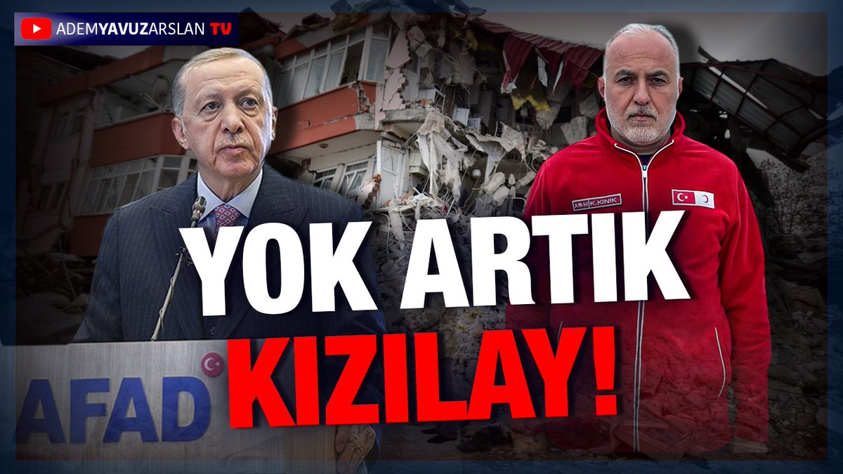 Onursal başkanlığını @RTErdogan'ın yaptığı Kızılay'da skandallar bitmek bilmiyor. Kerem Kınık yönetimindeki dernek rejimin çiftliğine dönüşmüş. Skandalların ardı arkası kesilmiyor. Şok detaylarla 👇 YOK ARTIK KIZILAY ! youtu.be/3tE7NCTWIrk via