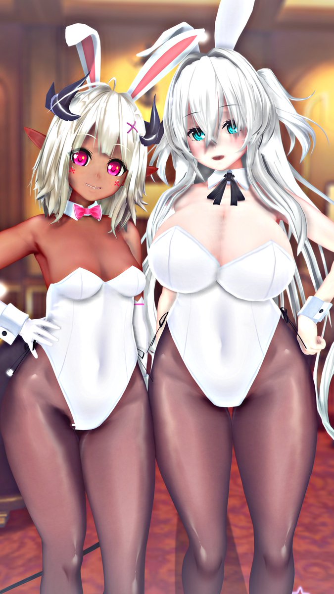 アカーシャちゃんとよそのこバニー #COM3D2 