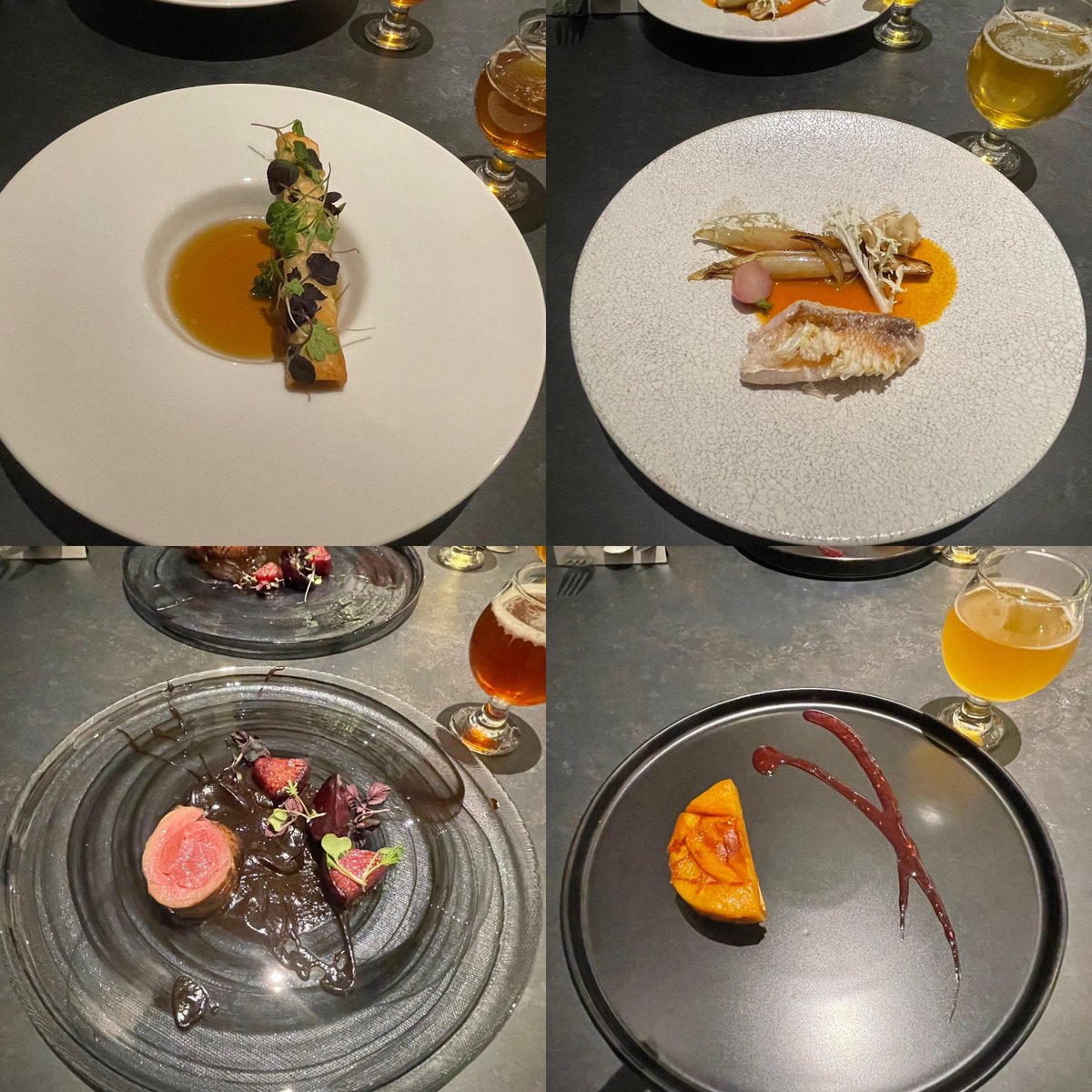 nukunukusan178's tweet image. 住之江公園駅にある　#Vient さんのプレオープンのレセプションに呼んで頂いたので妻とデートしてきました。
1つの料理に対してオススメのクラフトビールを1杯出してくれるコースのお店。お料理も美味しいし、いろんなクラフトビールが楽しめて面白い。ビール好きな人に絶対オススメのお店。