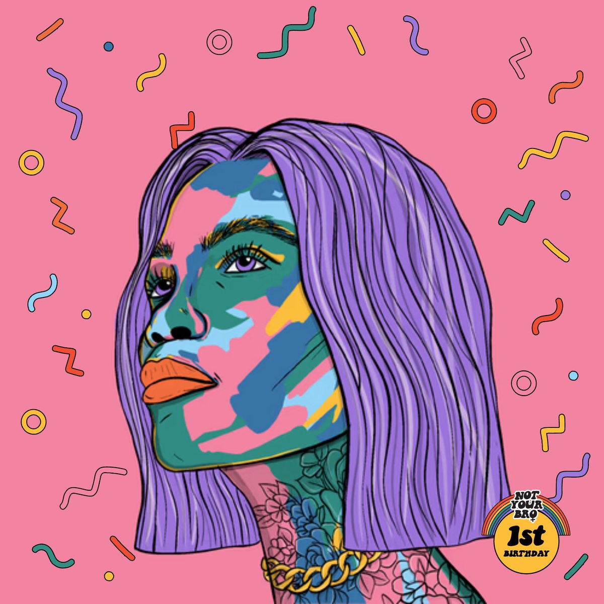 Happy 1st birthday to NYB! 🥳🥳🥳 #notyourbirthday