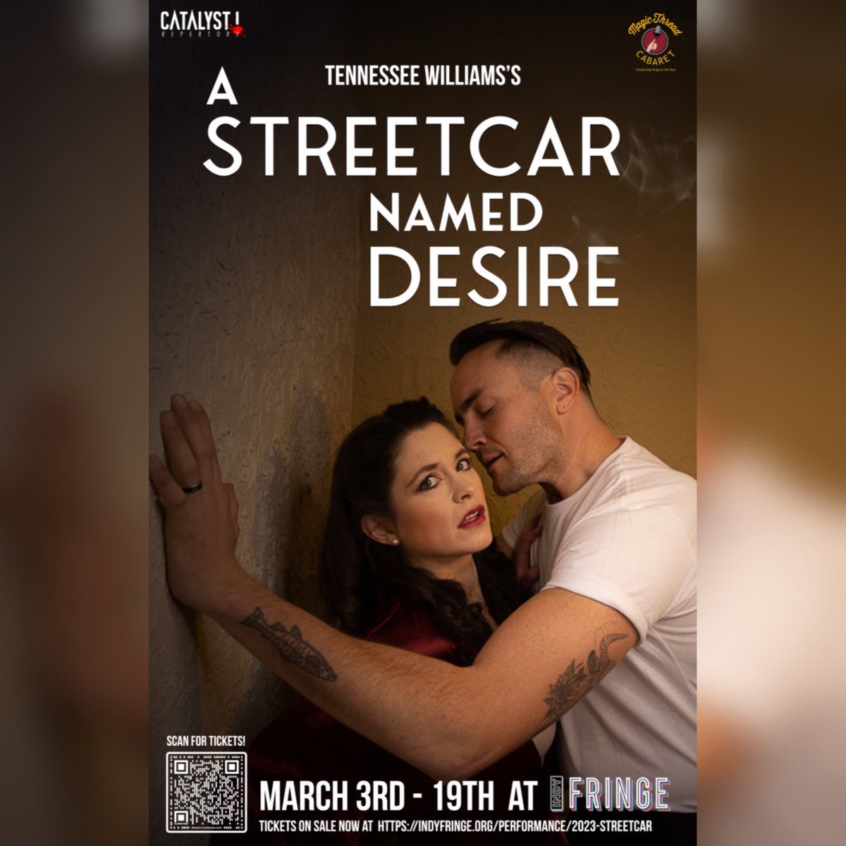 I’m excited to announce I’ve been casted in my first play in over a decade. I’m returning to the stage as a performer. Come out to see the show, if you can. 🎶✨🎭#singing #acting #tennesseewilliams #astreetcarnameddesire #theater #performing #indyfringe