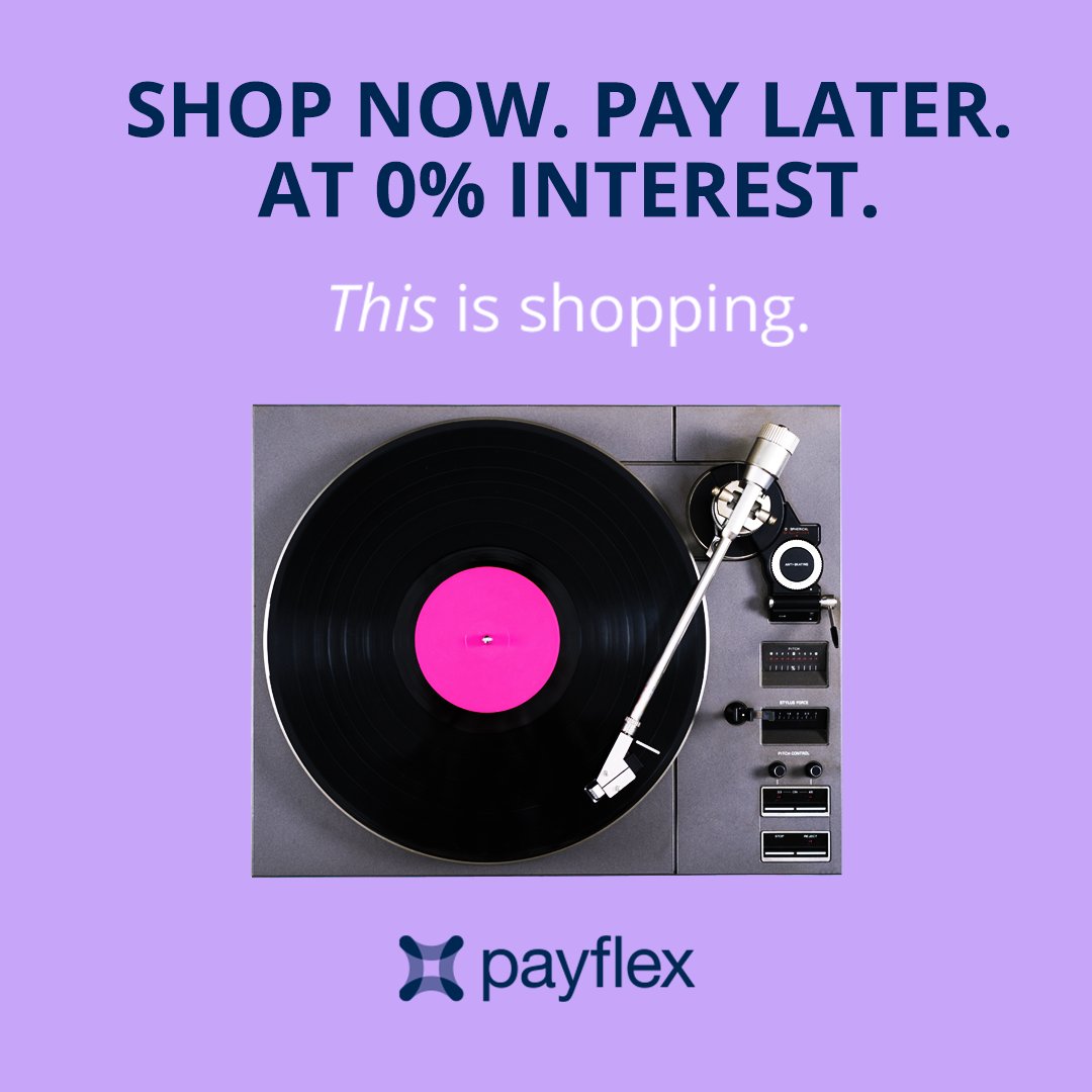 Now you can shop with us using @PayflexZA! Fill your cart with your favourite Records, CDs or DVDs from Echo's Record Bar and pay later at 0% interest. No fees. No catch. Find out more here 👉 echosrecordbar.co.za/what-is-payflex