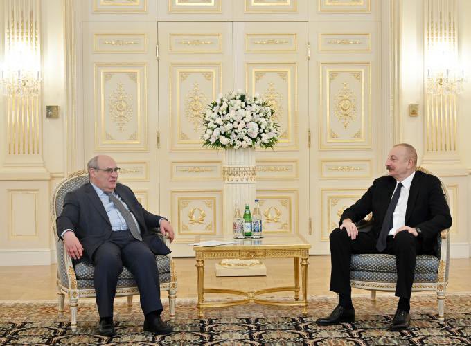 I was very pleased to meet with H.E Mr Ilham Aliyev, President of the Republic of Azerbaijan today.

We discussed our ongoing work as well as further areas of cooperation, and emphasized the importance of having continuous dialogue and information exchange on human mobility.