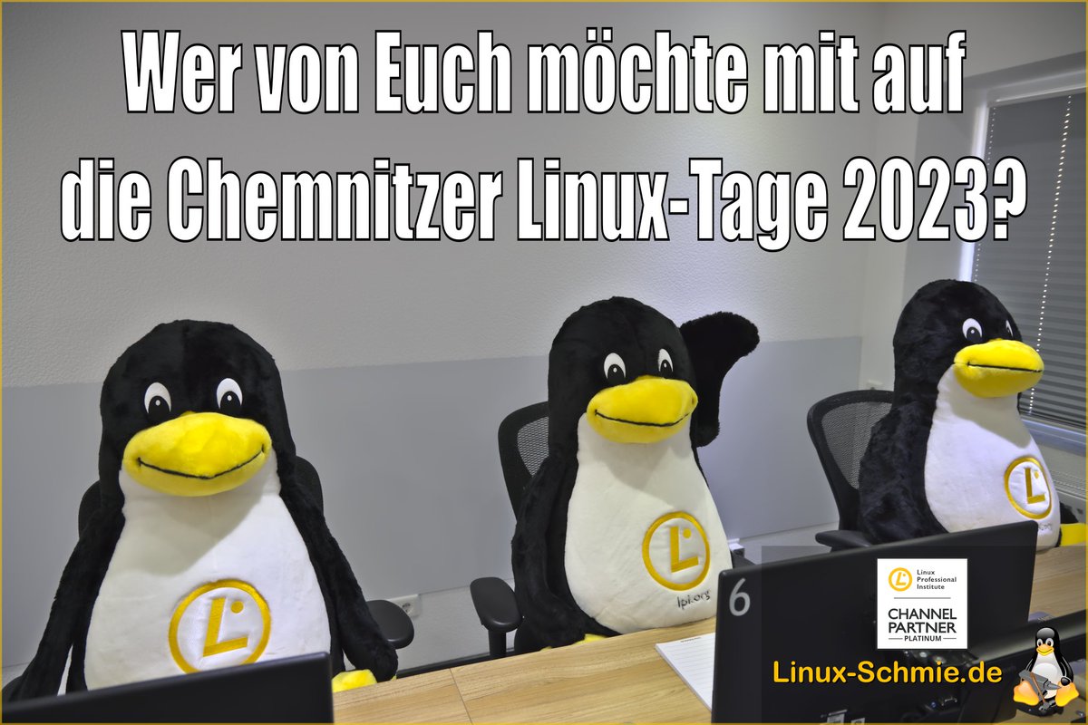 Habe schon einen Mitfahrer für die Chemnitzer Linux-Tage 2023 gefunden. #CLT2023 <a href="/clt_news/">Chemnitzer Linux-Tage</a> <a href="/LPIEurope/">Linux Professional Institute Europe</a> <a href="/LPIConnect/">Linux Professional Institute (LPI)</a>  #LPI
