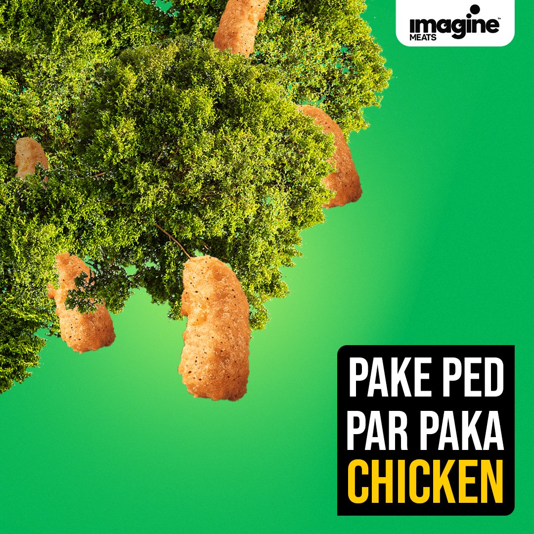Imagine_foods's tweet photo. Imagine chicken that grows on trees but tastes exactly like meat i.e Imagine Meats.
•
•
•
•
#ImagineMeats #ImagineChicken #ImagineMutton #Plantbased #Plantbasedmeat #Plantlover #Happymeat #Meatfree #Meatlesseveryday #Meatlessmeat #alternateprotein #Crueltyfree https://t.co/VjNjmBbMME