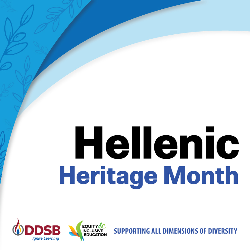 March is Hellenic Heritage Month and provides an opportunity to remember, celebrate and educate future generations about achievements and contributions of the Hellenic Canadians in the province.