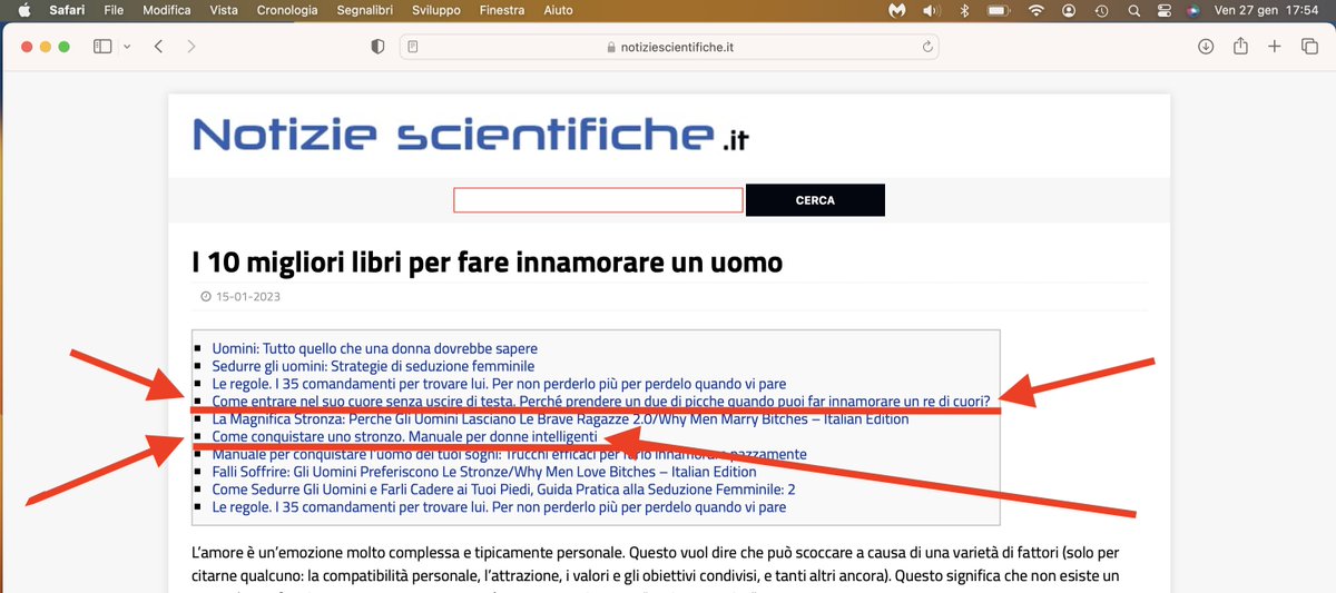manuelacelli's tweet photo. Tra i 10 migliori libri per fare innamorare un uomo, scelti dai lettori, consigliati da Notizie scientifiche. it
#libri #libriconsigliati #relazioni #autostima #amore https://t.co/eWuyK7hdjR