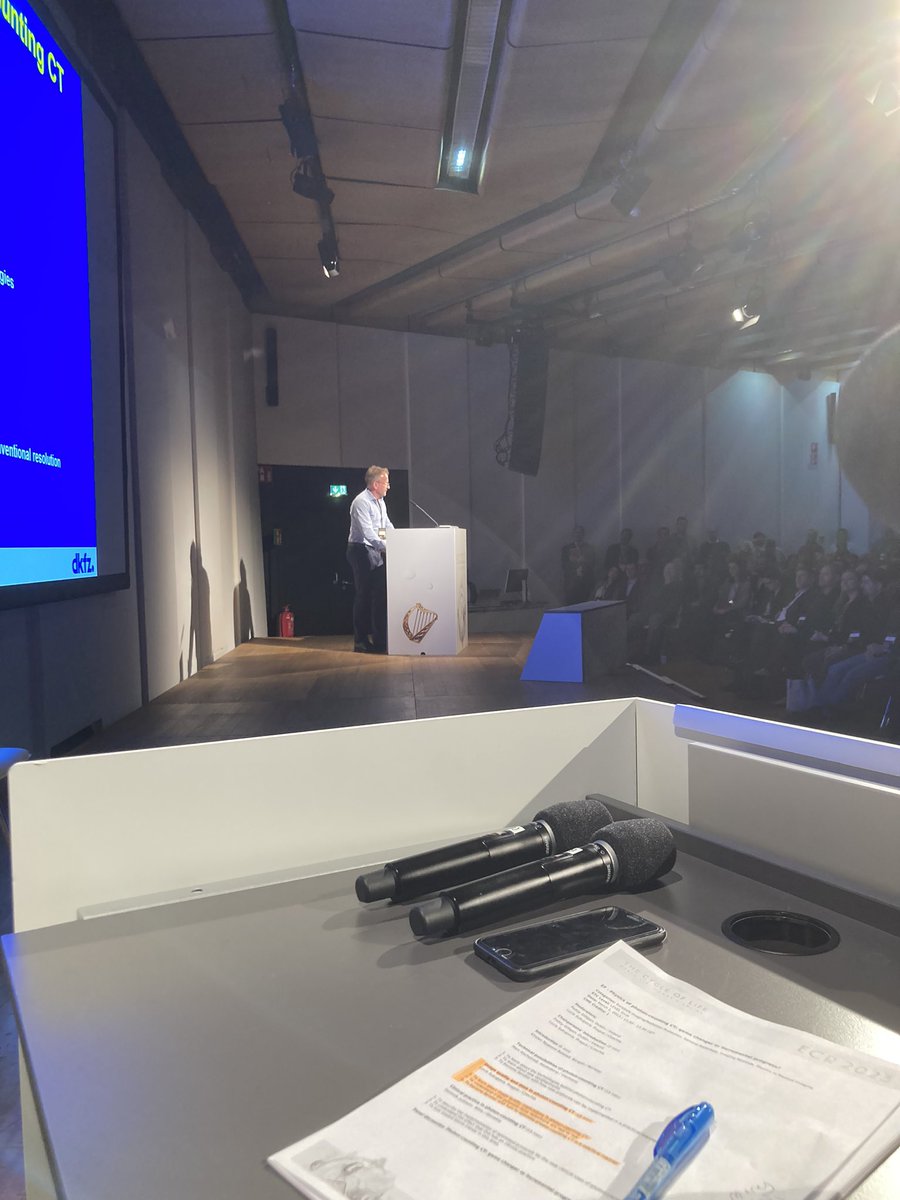 daneswellpaddy's tweet photo. Full house for excellent @EFOMP_org @myESR photon counting :game changer or incremental progress ? Workshop #ECR2023 https://t.co/BedSuk0t8I