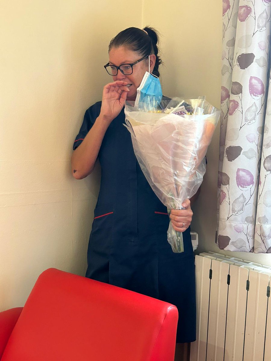 Coalvillehospi1's tweet photo. Today we said goodbye to our Matron Maria. Good luck in all  you do. We will miss you. Much more than a Matron.@sadiehall74 @MarigoldVV @tinpack02 @MichaelaIrelan4 @LadyMikiO https://t.co/jnDe8vUelE