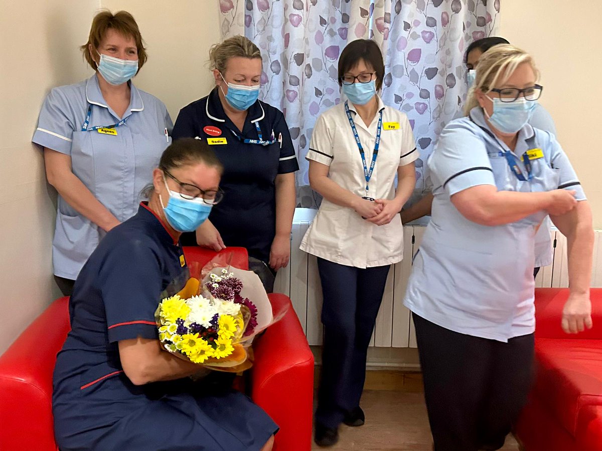 Coalvillehospi1's tweet photo. Today we said goodbye to our Matron Maria. Good luck in all  you do. We will miss you. Much more than a Matron.@sadiehall74 @MarigoldVV @tinpack02 @MichaelaIrelan4 @LadyMikiO https://t.co/jnDe8vUelE