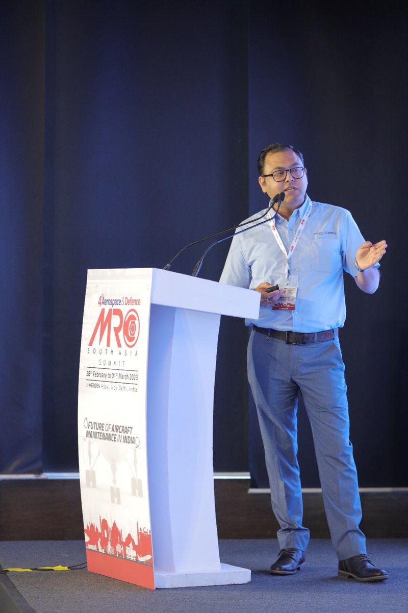 AerospaceMediaG's tweet photo. 𝐑𝐎𝐇𝐈𝐓 𝐒𝐔𝐘𝐀𝐋 of @ampaeroservices gives a thought provoking presentation at the 4th Aerospace &amp; Defence MRO South Asia Summit 2023.

#aerospace #MRO #MROSouthAsia #MROSouthAsia2023 #MROEvent #MROEvent2023 #mroevents #southasiaevent #event #event2023 #aircraftmaintenance https://t.co/vk2PXoNkNA