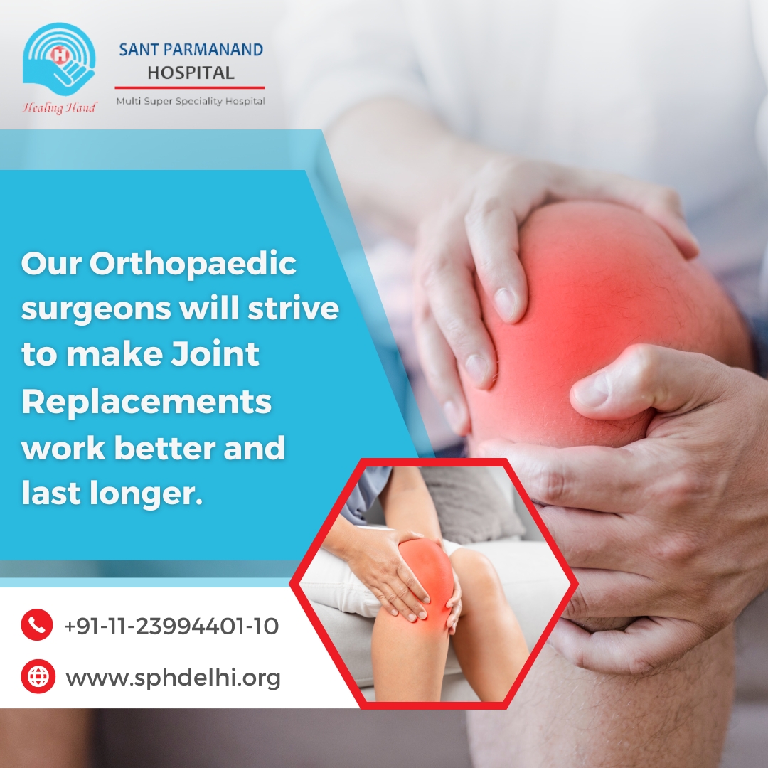 Our Orthopaedic surgeons will strive to make Joint replacements work better and last longer. For More Info: sphdelhi.org #sph #orthopaedic #dito #bestdoctor #orthopedicsurgery #besthospital #besttreatment #jointreplacement #hipreplacementsurgery