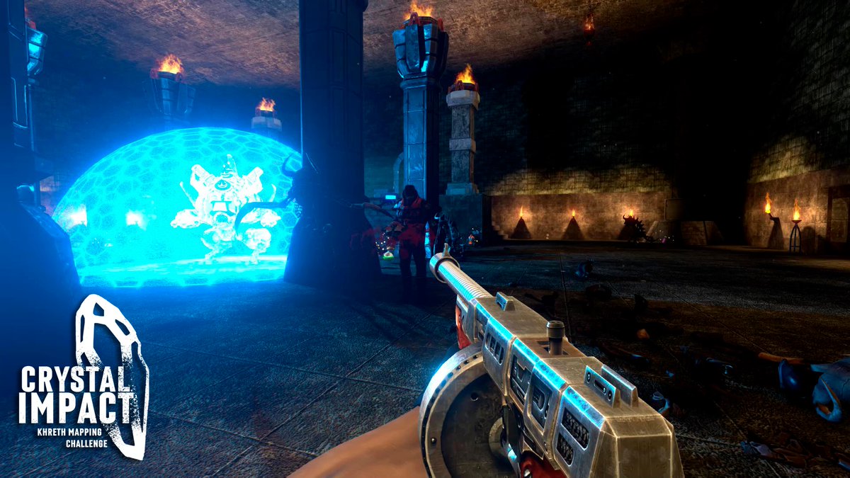 SeriousSamIAm's tweet photo. 17 modders, 17 maps, One Campaign! 🤯 

KMC1: Crystal Impact is the latest masterpiece developed by the Serious Sam modding community for Serious Sam: Fusion. https://t.co/iWSiTZhOSW