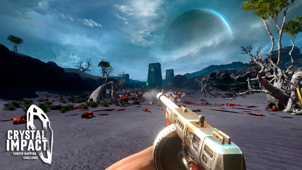 SeriousSamIAm's tweet photo. 17 modders, 17 maps, One Campaign! 🤯 

KMC1: Crystal Impact is the latest masterpiece developed by the Serious Sam modding community for Serious Sam: Fusion. https://t.co/iWSiTZhOSW