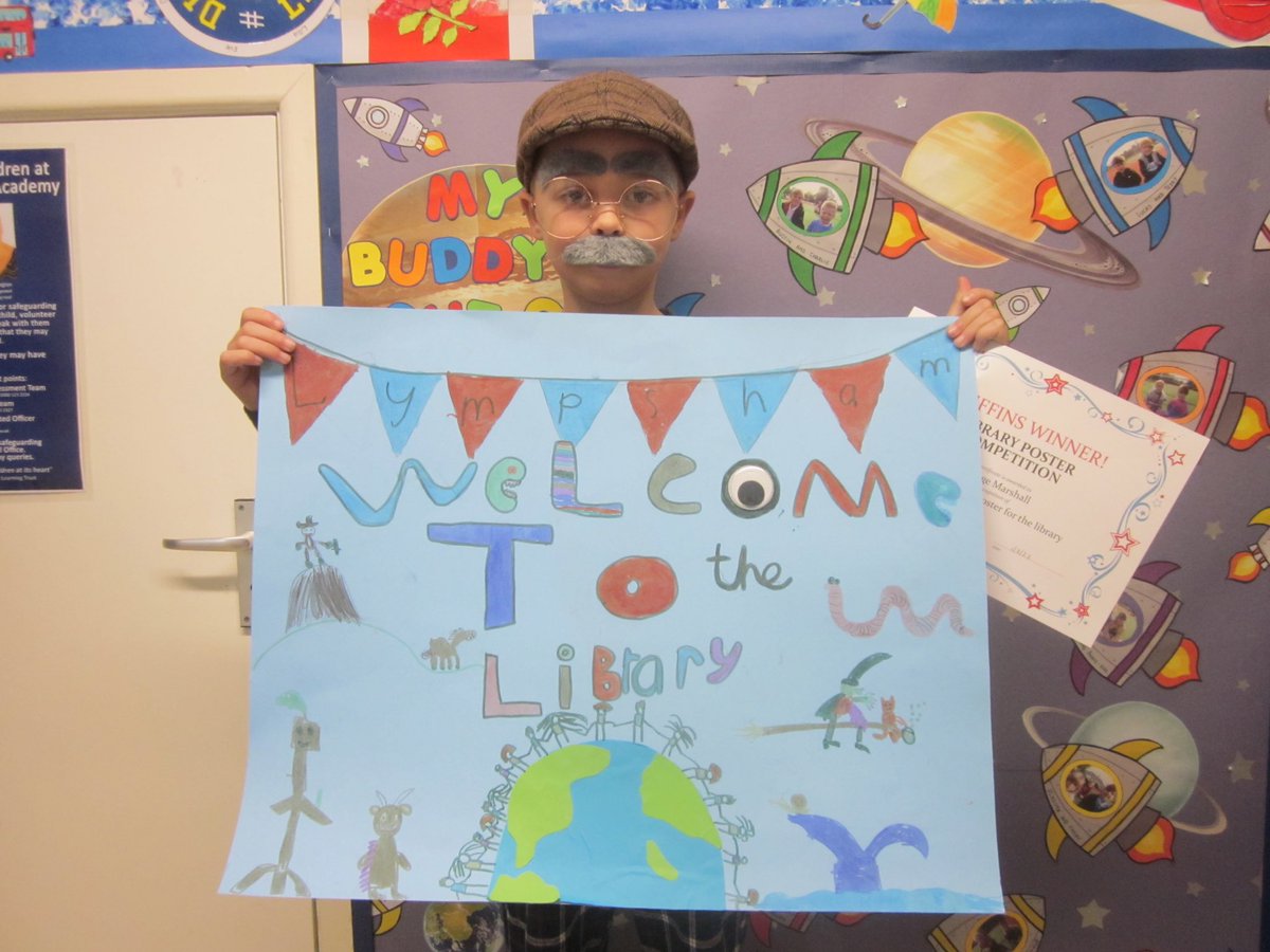 LympshamAcademy's tweet photo. 📚📚📚📚📚📚📚📚📚📚📚

WORLD BOOK DAY 2023

This morning we were thrilled to welcome everyone to school dressed in their very own word! We were also extremely excited to reopen our Library system and announce the winners of our Library poster competition. @LympshamAcademy #WBD https://t.co/HRgeygcNQm