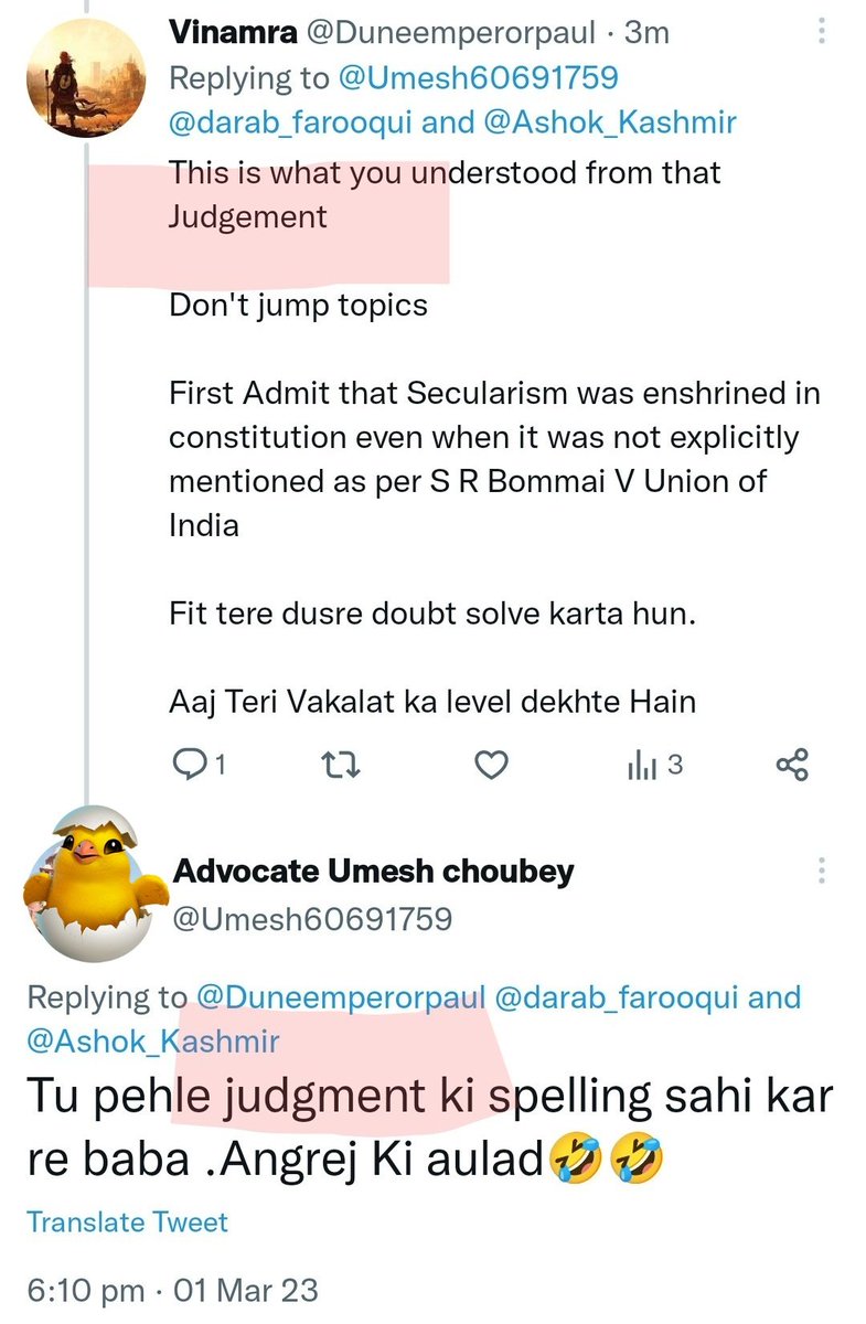 Vinamra on Twitter "Ye to lawyer ka haaI hai iss Desh mein Abe