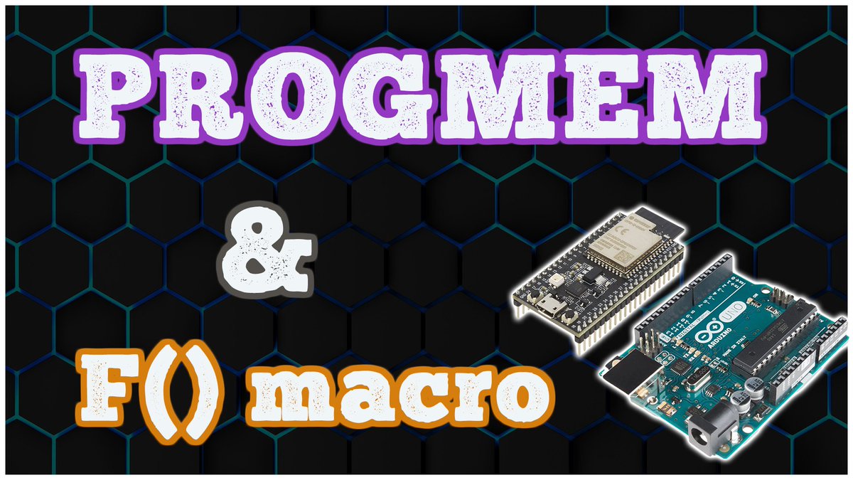 JhimmyDev's tweet image. Optimiza la SRAM de tu microcontrolador
Video:  youtu.be/6A7s67QzDsQ

#progmem #pcbway #tutorial #sram #jadsa