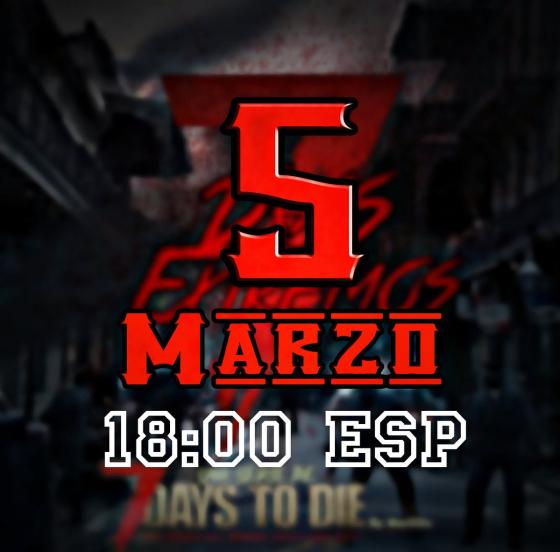 este domingo comenzamos la serie de #7DaysToDie de la mano de <a href="/mart1llo/">Martillo</a> 

que ganas de comenzar.

cuanto creeis que tardare en morir???
<a href="/PxtoLobo/">PxtoLobo</a> <a href="/jkrilin/">Jose Krilín</a> <a href="/itanagev/">itanagev</a>  y vosotros???