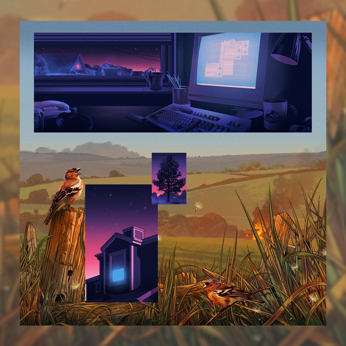 HeCaughtAFox's tweet photo. He Caught A Fox is a here with 4 new prints. 

Check them out over at: https://t.co/2W8VkQZwBI https://t.co/V9vA6gOnZ7