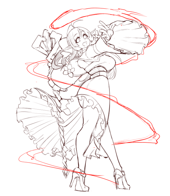 アリアとルヴィ下書き起こした 