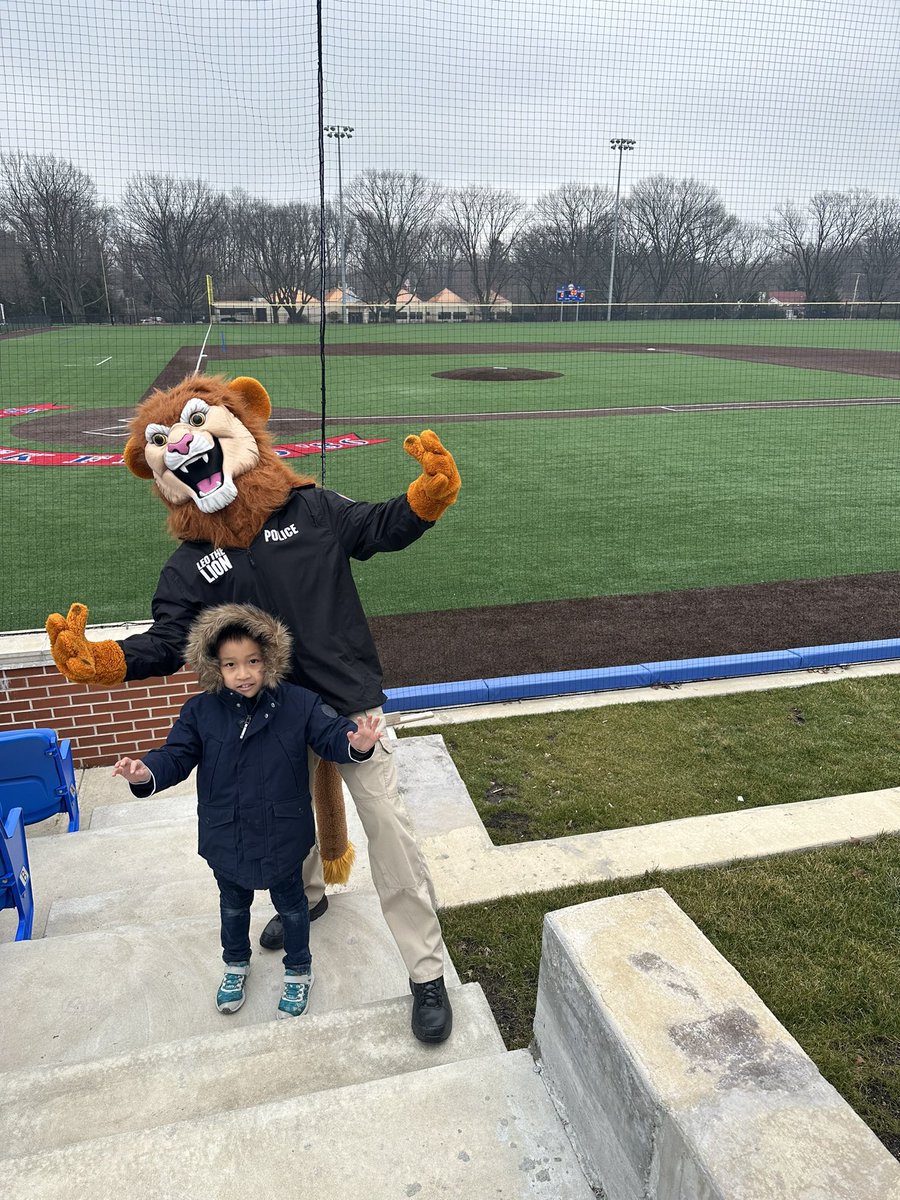 NassauCountyPAL's tweet photo. Nassau County PAL Appreciation Day at the United States Merchant Marine Academy baseball game. A lot of fun by all. First pitch was throw by NCPAL President Rich Lopos. Thank you to the USMMA baseball team for hosting &amp; congrats on a DH sweep! @USMMA_Baseball @NassauCountyPD https://t.co/Yk95TiuqtL