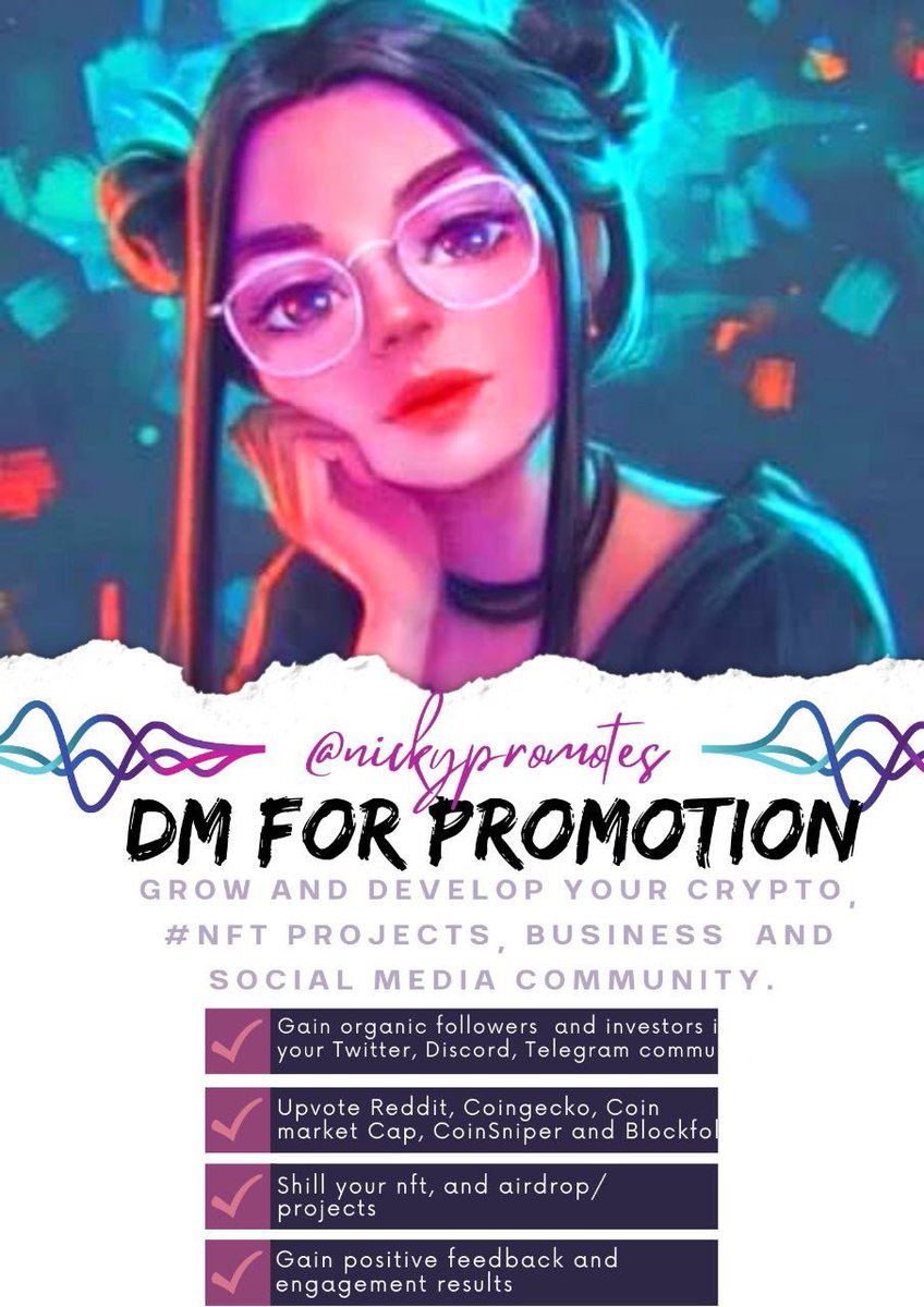 $25 | 362.500 • END IN 24 HOURS

RT, Like, Follow me (🔔)+ Reply <a href="/nickypromotes/">Nicky Crypto</a> 

______
#Crypto #shibelon #shibarium 
#bitcoin #ethereum #Binance #NFT #NFTGiveaway #Giveaways #NFTs #NFTCommunity #Metaverse #Solana #web3 #DeFi #Airdrops