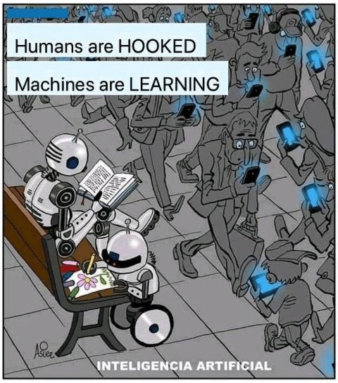 Humans are HOOKED
Machines are LEARNING

#AI