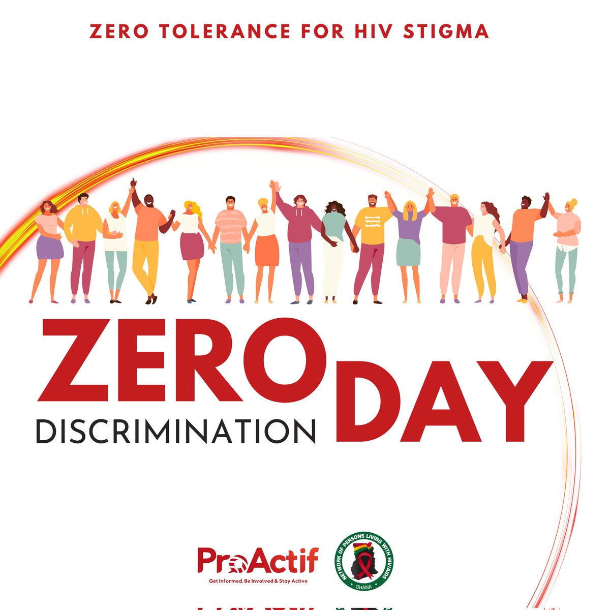 On #ZeroDiscriminationDay, we #standinsolidarity w/ persons living w/ HIV & reaffirm our commitment 2 promoting acceptance & understanding. 

Let's eradicate  #stigma associated w/ HIV & create a future where everyone is treated w/ dignity & respect, regardless of their status.